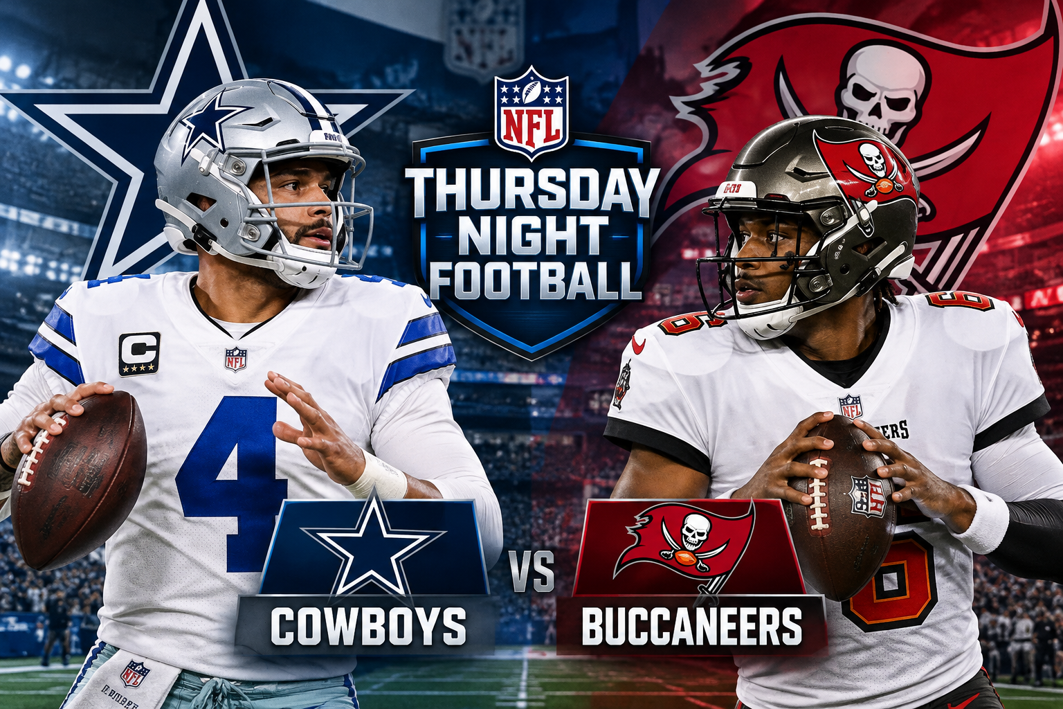 Cowboys vs Buccaneers: Những điểm nhấn đáng chú ý tại NFL tuần 5